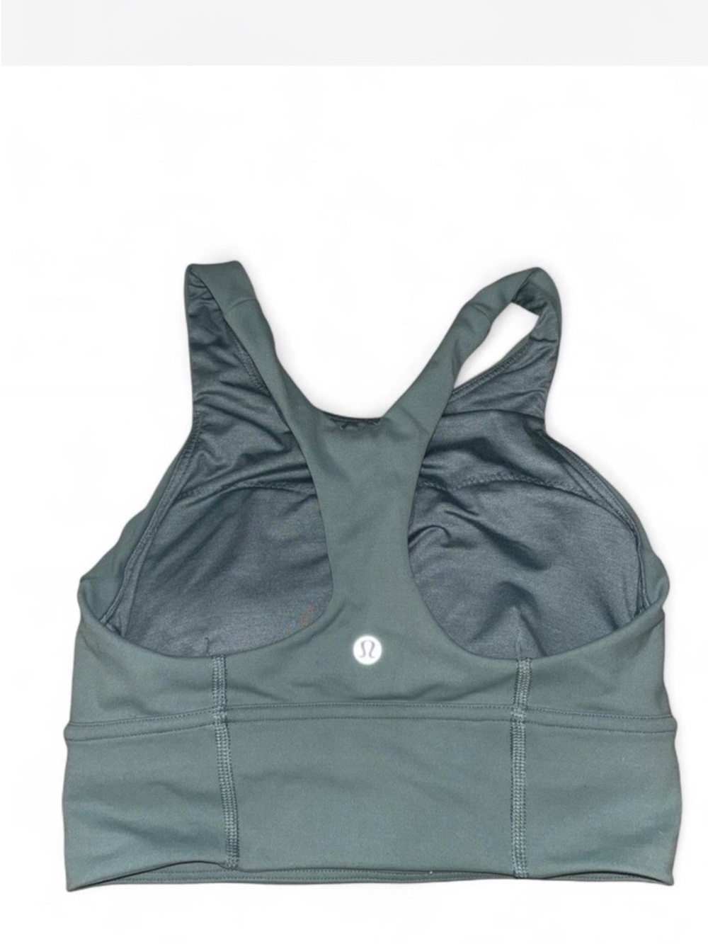 lululemon athletica Olive Green Racerback Sports Bra